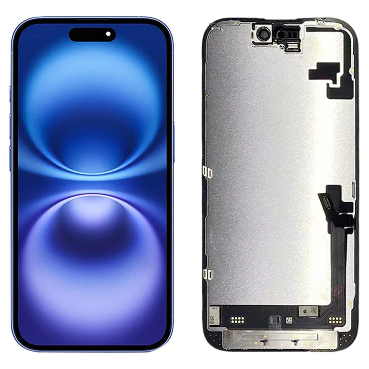 16 LCD zaslonov