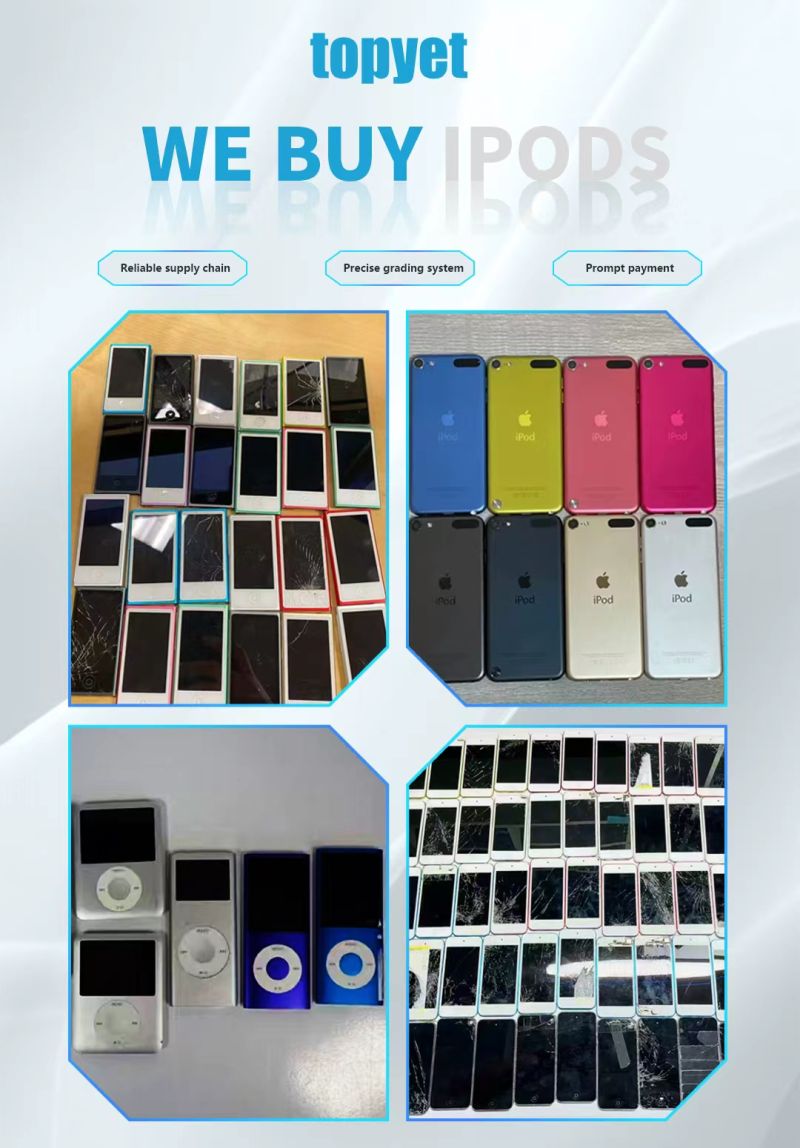 Storitve recikliranja in odkupa v velikem obsegu iPod