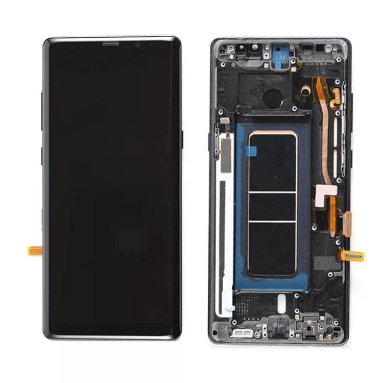 Za Samsung Galaxy Note 8 LCD OLED zaslon zaslona digitalizator z okvirjem
