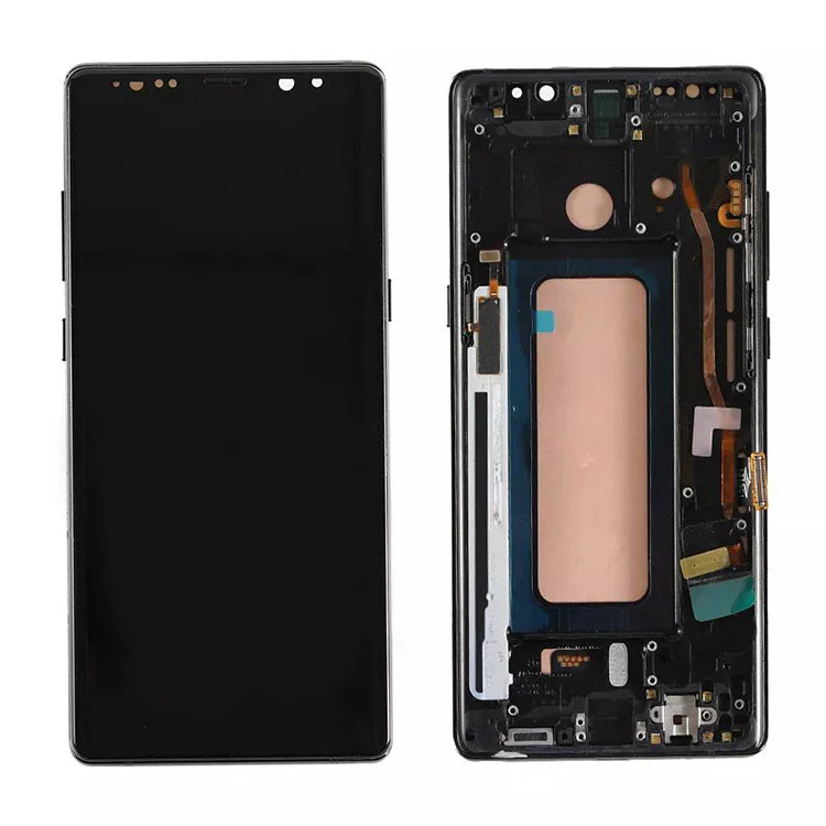 Za Samsung Galaxy Note 8 LCD OLED zaslon zaslona digitalizator z okvirjem