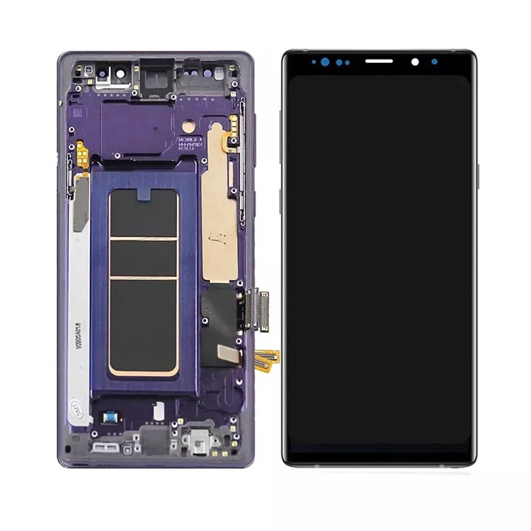 Za Samsung Galaxy Note 9 LCD OLED zaslon zaslona digitalizator z okvirjem