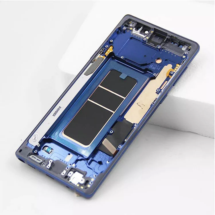 Za Samsung Galaxy Note 9 LCD OLED zaslon zaslona digitalizator z okvirjem