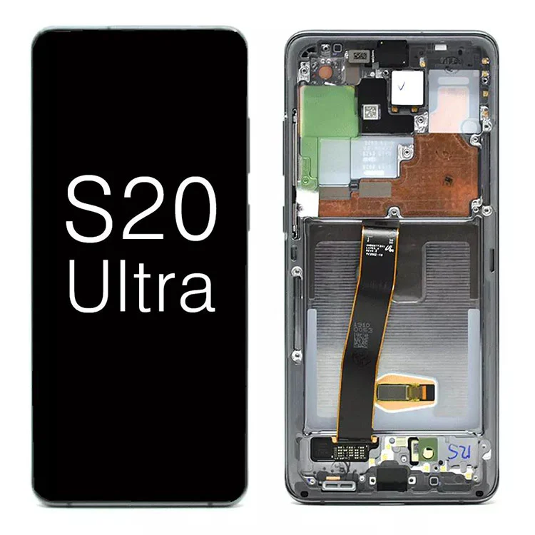 Za Samsung Galaxy S20 Ultra G988 5G OLED zaslon LCD Zamenjava zaslona na dotik