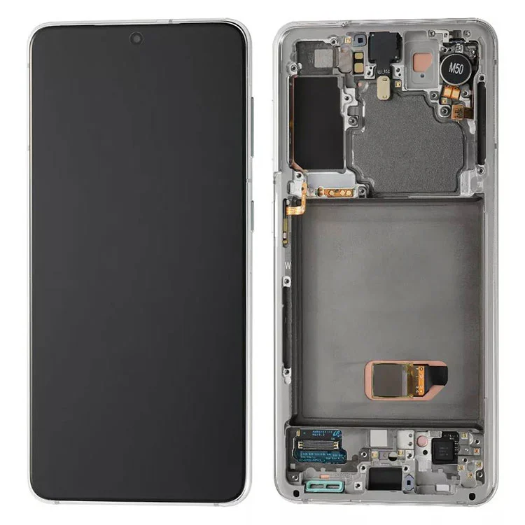 Za Samsung Galaxy S21 LCD zaslon zaslona na dotik Zamenjava