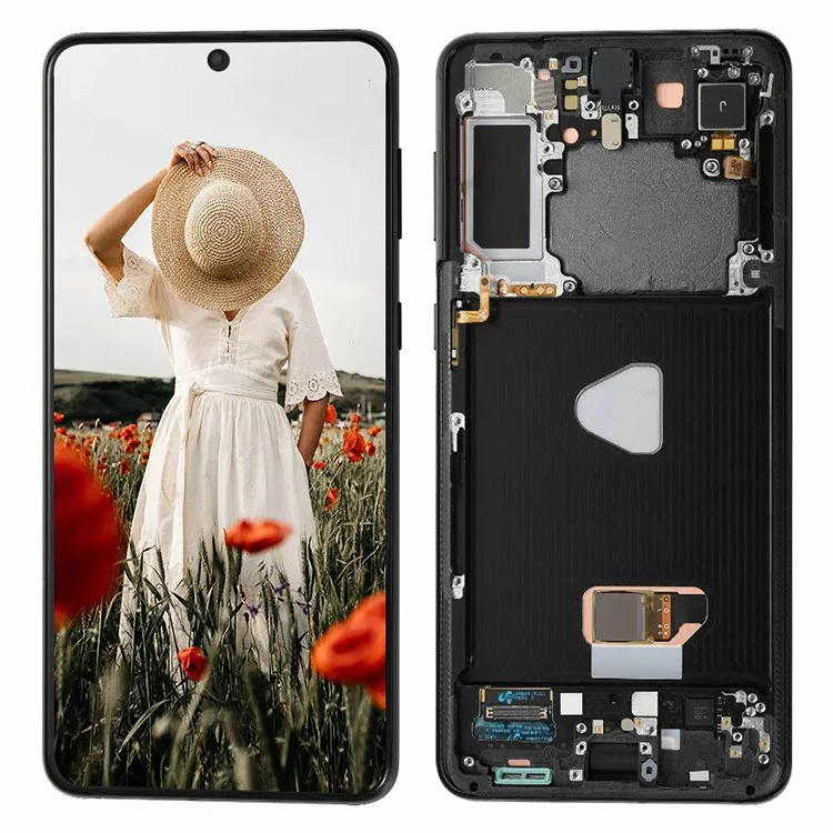 Za Samsung Galaxy S21 Plus LCD zaslon na dotik Sklop zaslona zamenjava