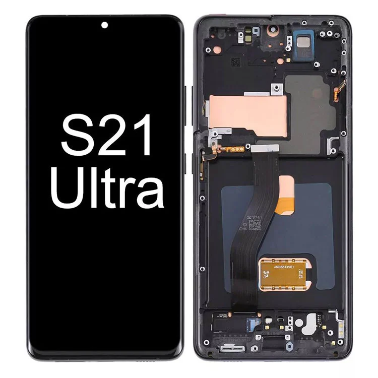 Za Samsung Galaxy S21 Ultra LCD zaslon zaslona na dotik Nadomestitev