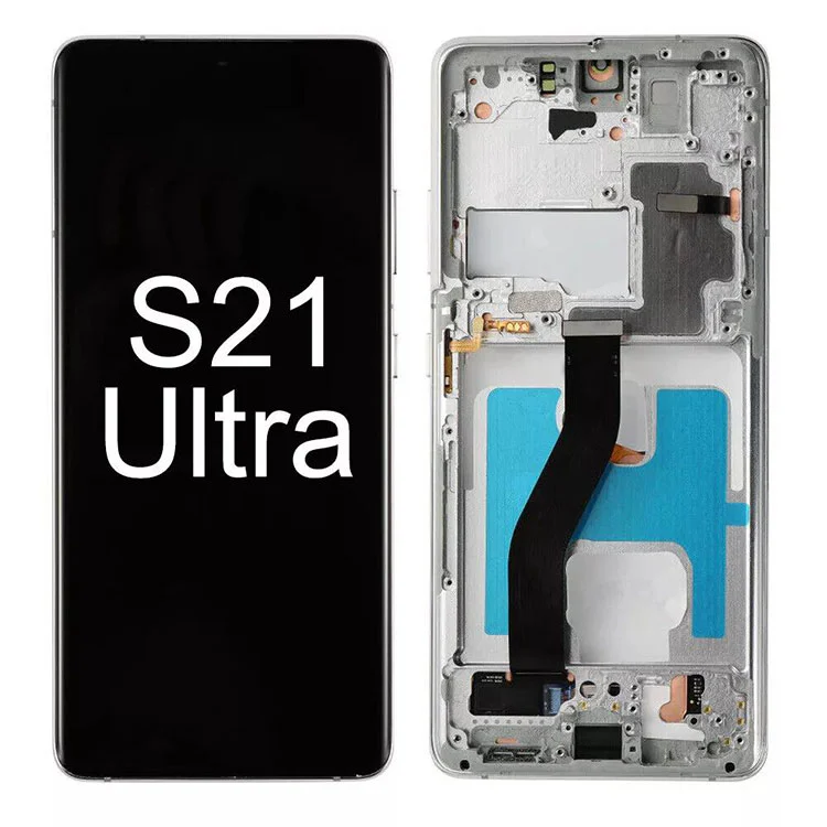 Za Samsung Galaxy S21 Ultra LCD zaslon zaslona na dotik Nadomestitev